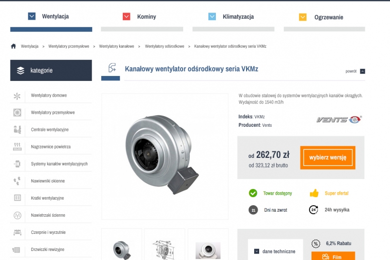 Fabrykainstalacji - projekt sklepu