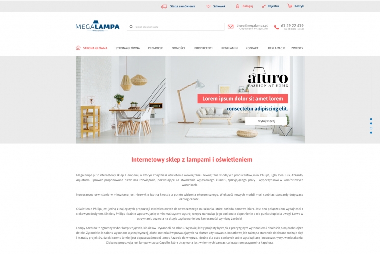 megalampa - prestashop sklep z lampami