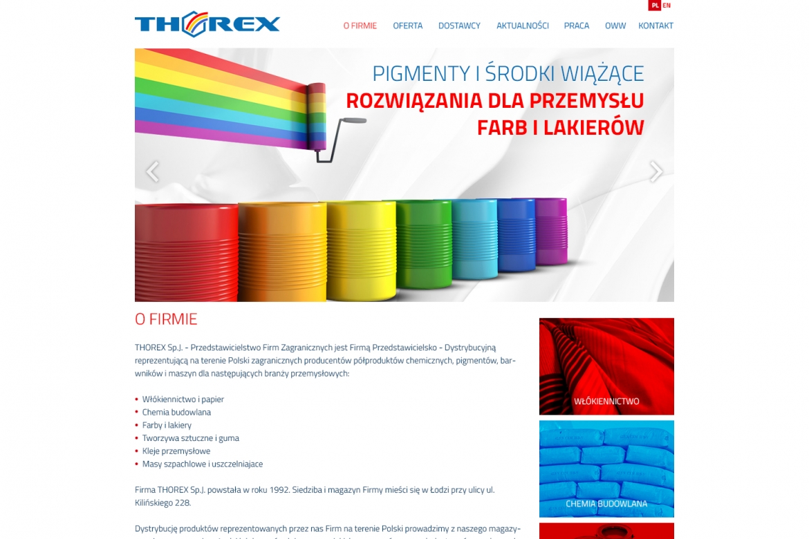 strona internetowa thorex