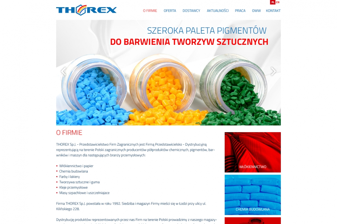 strona internetowa thorex