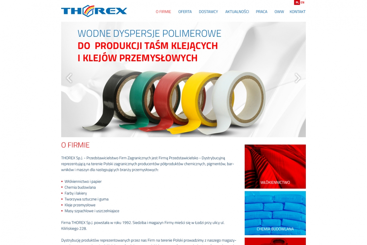 strona internetowa thorex